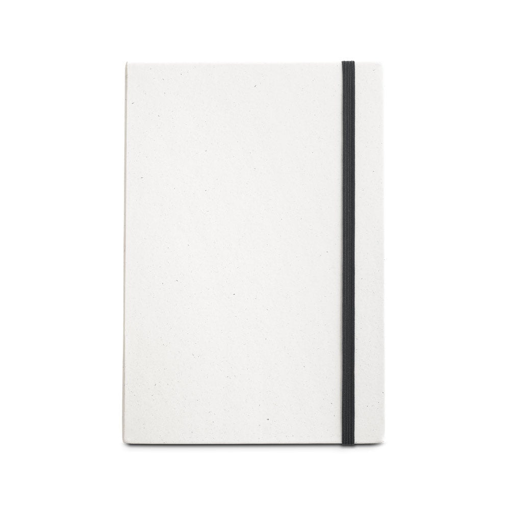 MILKY. A5 notepad made from recycled milk cartons
