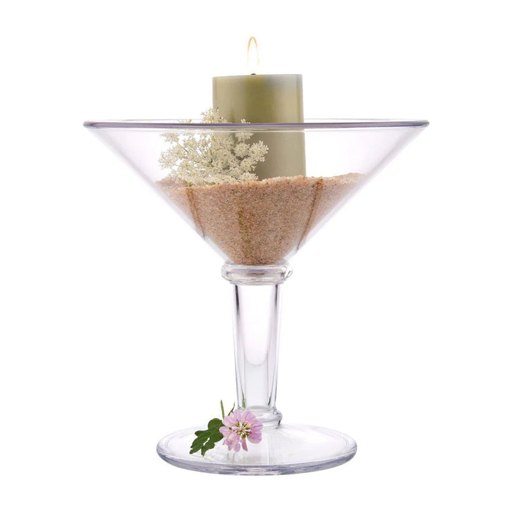 GET Melamine SW-1419-1-CL SAN Plastic Super Martini, 48 oz.