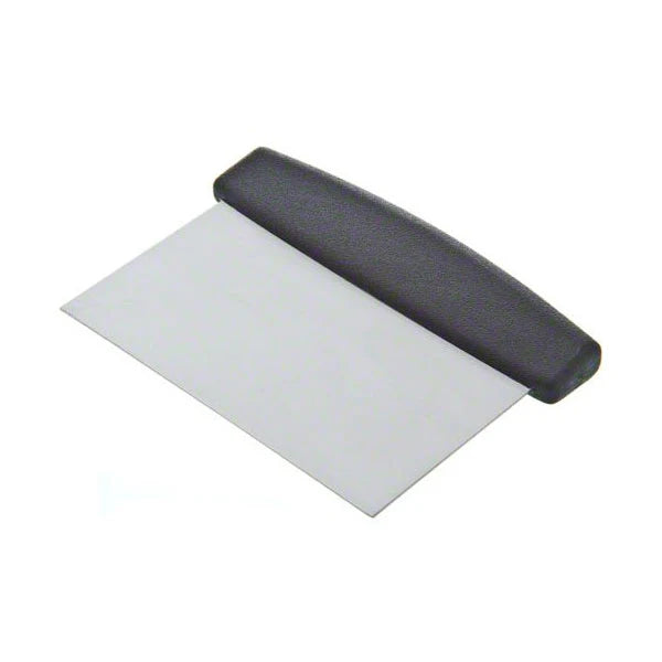 Winco DSC-2 Stainless Steel Dough Knife / Bench Scraper, 3 x 6