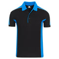 Orn Avocet Two Tone Poloshirt Black/Reflex