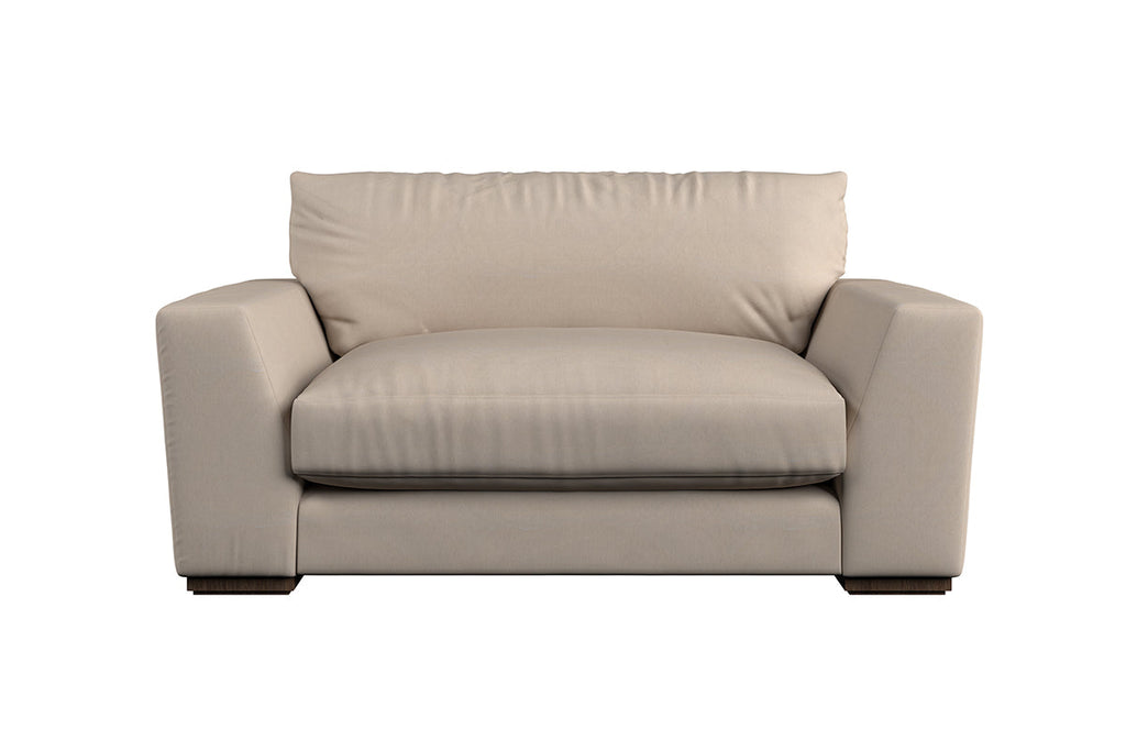 Guddu Love Seat - Recycled Cotton Ochre