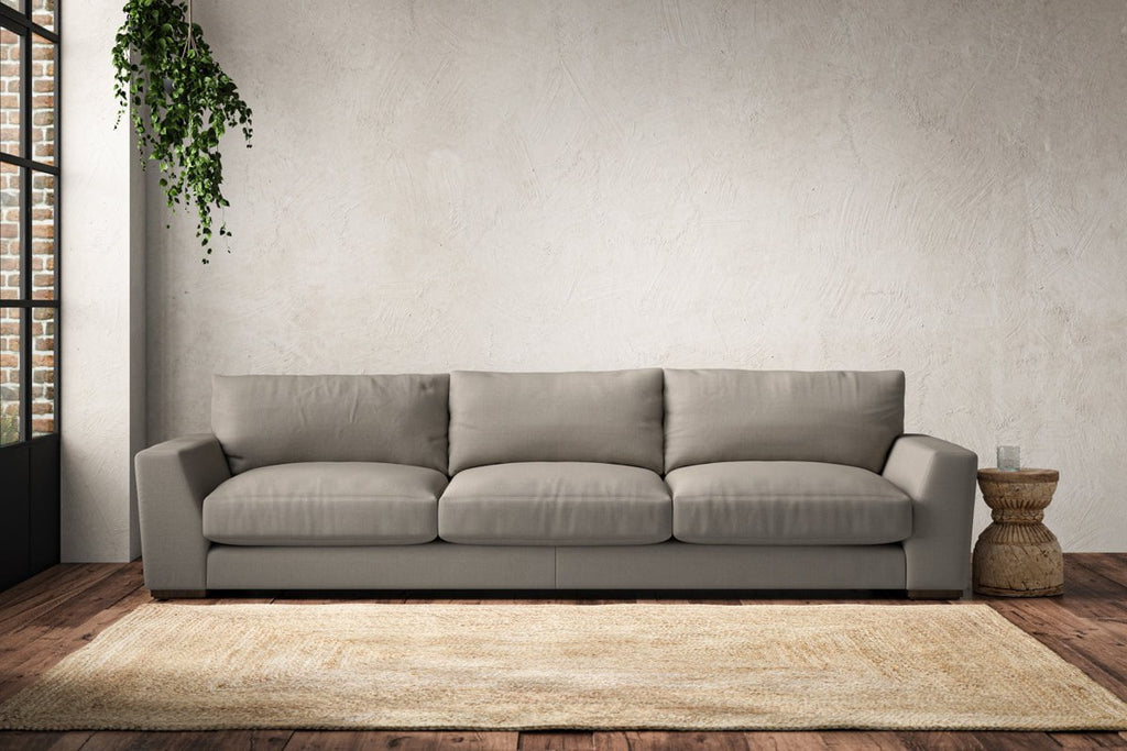 Guddu Super Grand Sofa - Recycled Cotton Flax