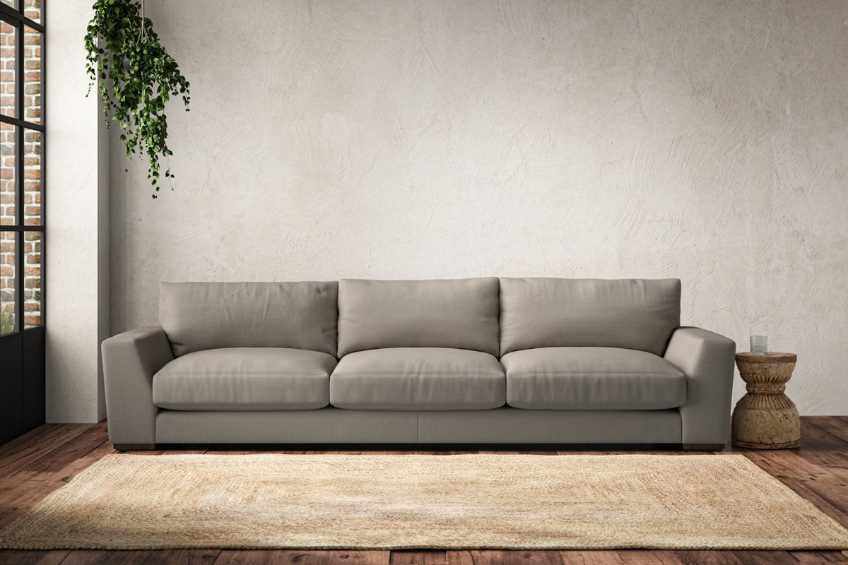 Guddu Super Grand Sofa - Recycled Cotton Flax