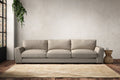 Guddu Super Grand Sofa - Recycled Cotton Stone
