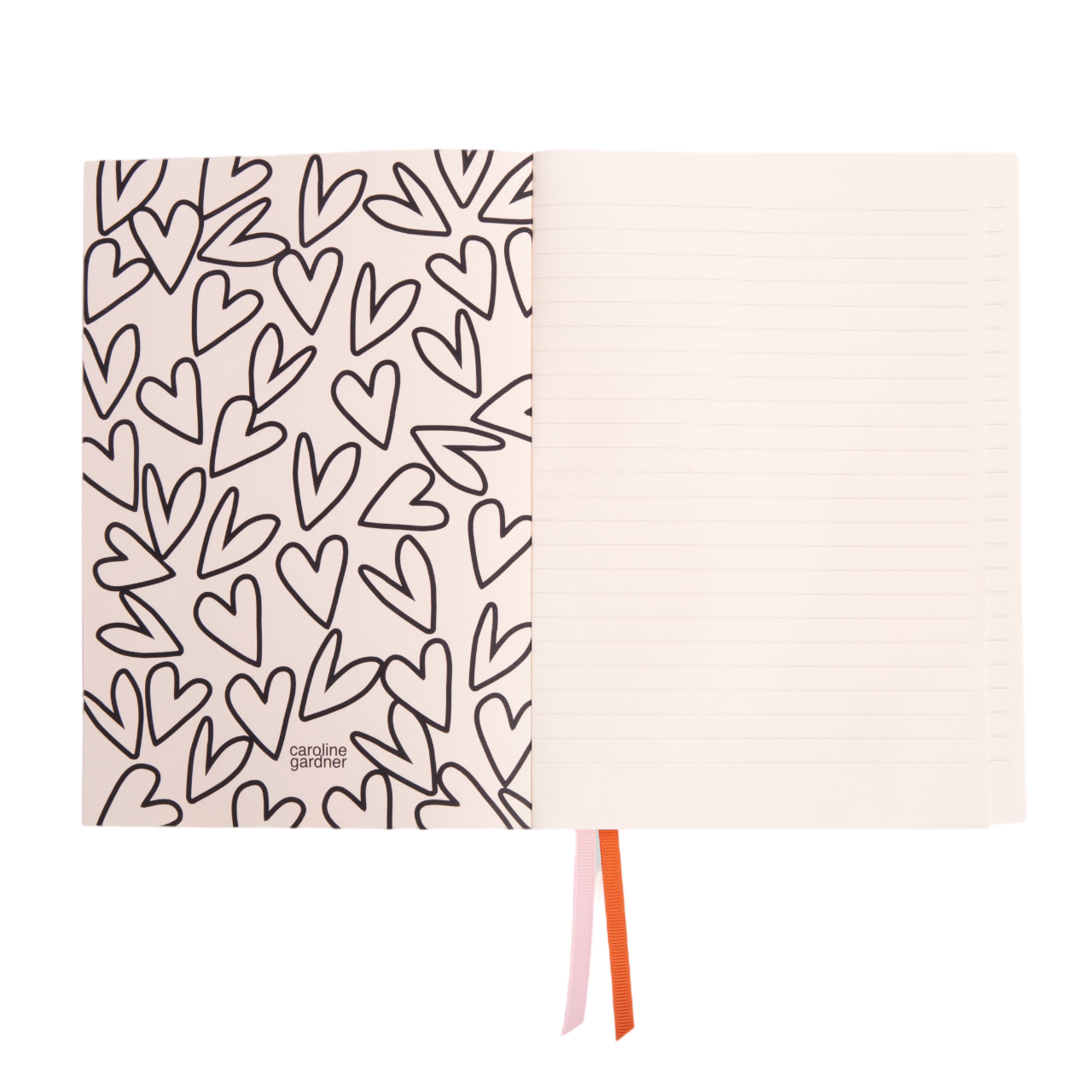 Multi Stripe A5 Soft Cover Notebook