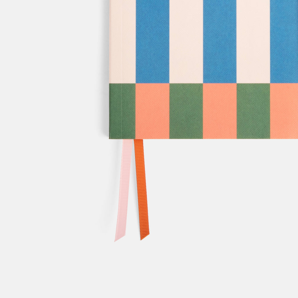 Multi Stripe A5 Soft Cover Notebook