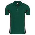 Orn Silverswift Two Tone Poloshirt Bottle/Black