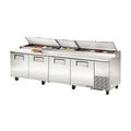 True TPP-119 Solid 4 Door Refrigerated Pizza Prep Table, 119