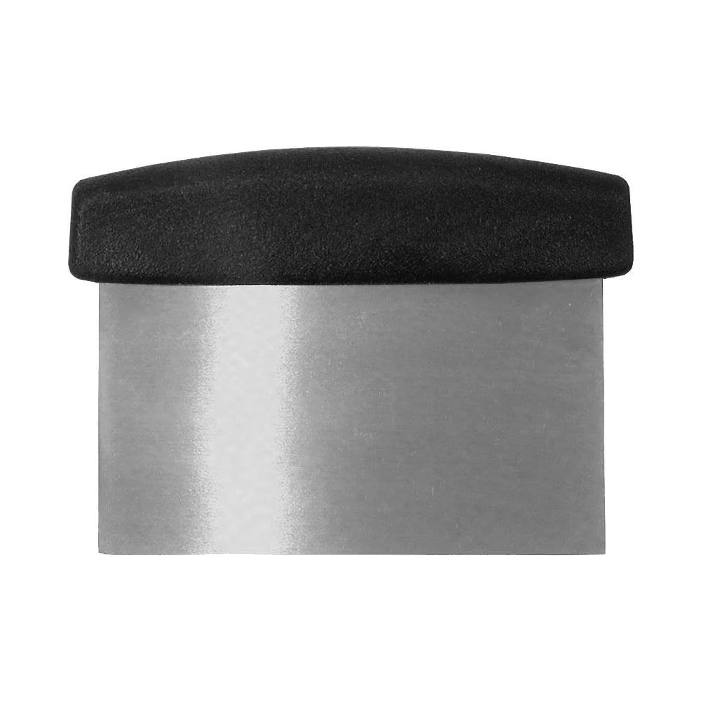Winco DSC-2 Stainless Steel Dough Knife / Bench Scraper, 3 x 6