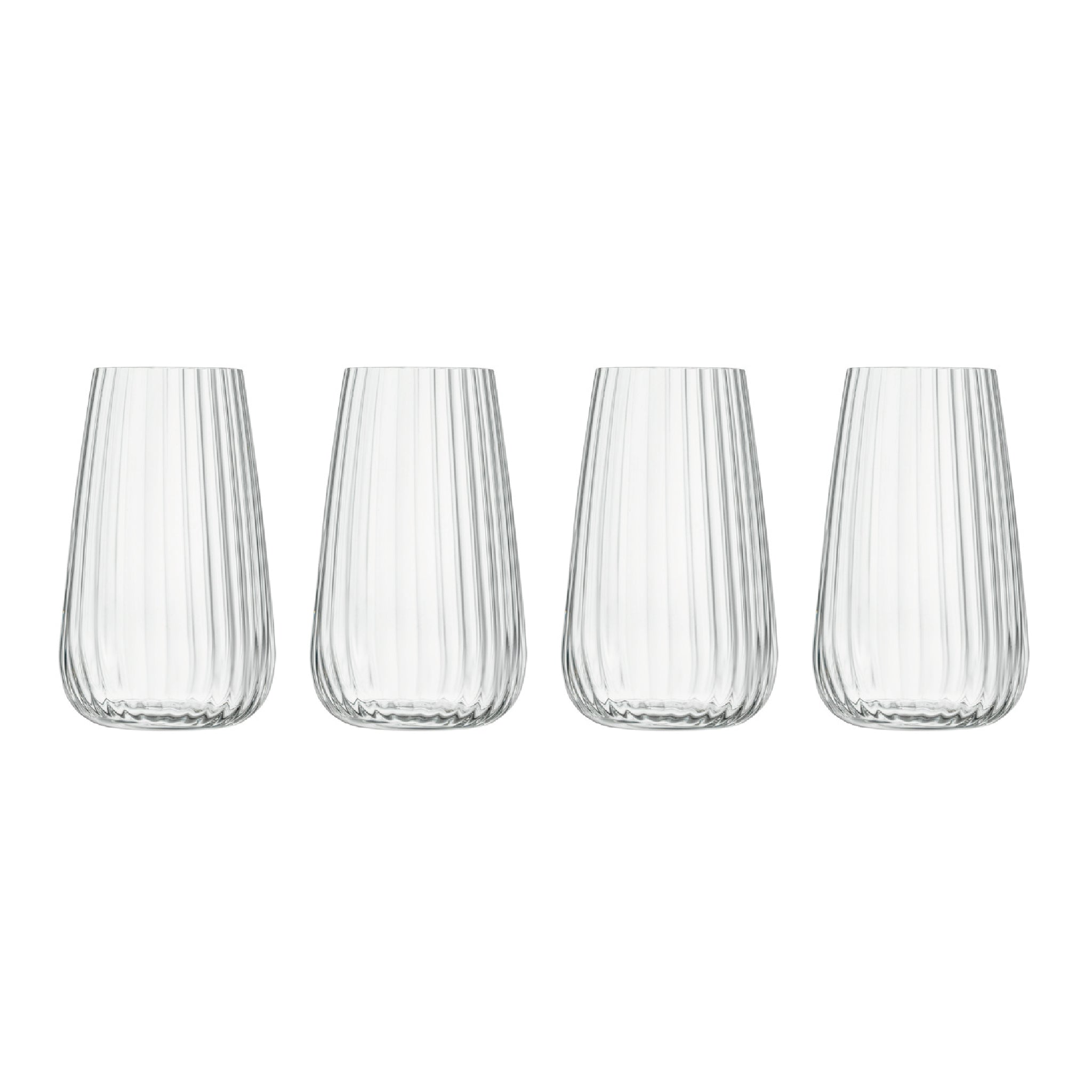 Optica Stemless Glasses | Set of 4 | 570ml